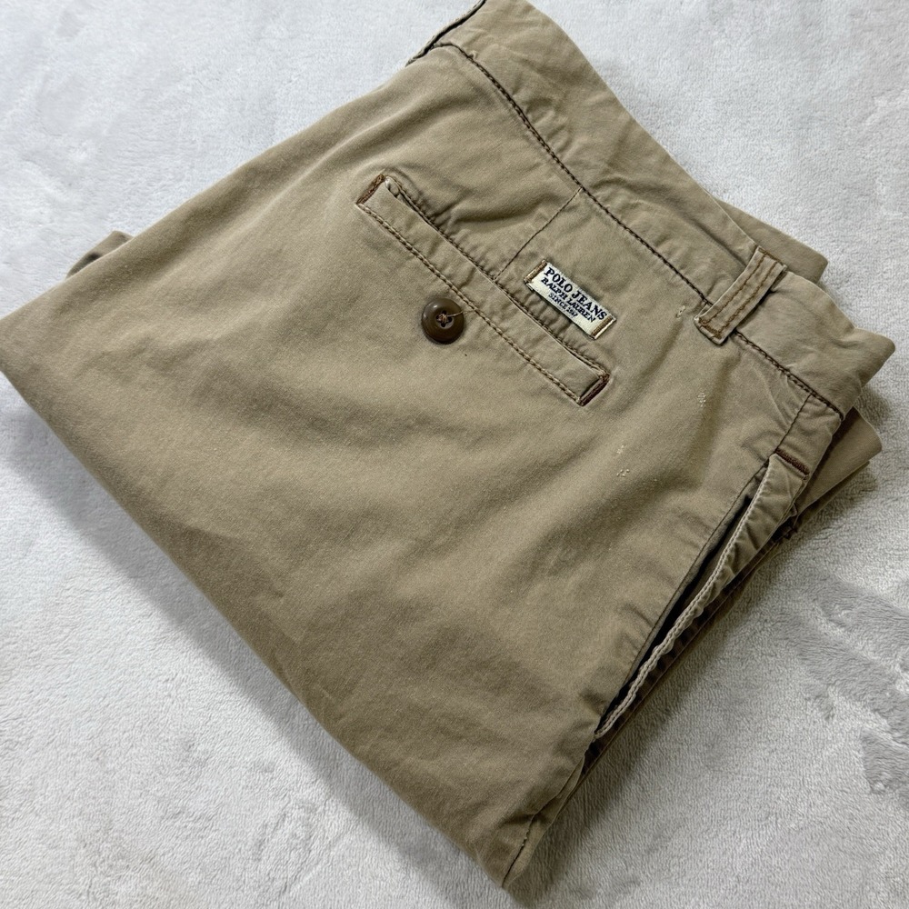 Polo Jeans‎ Company RL67 Kelsey Bermuda Shorts Womens 30 Khaki
